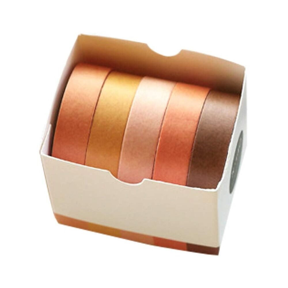 Washi Tape Set 5 Rolls Decorative Writable Washi Craft for DIY Scrapbooking Craf